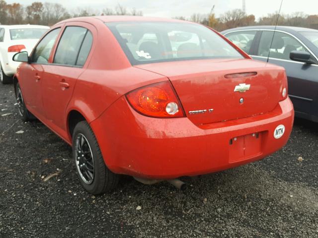 1G1AL58F487207309 - 2008 CHEVROLET COBALT LT RED photo 3