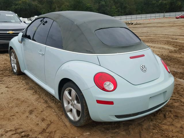3VWSF31Y06M304476 - 2006 VOLKSWAGEN NEW BEETLE Mavi foto 3