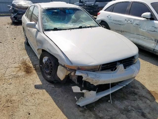 4A3AA46GX3E086290 - 2003 MITSUBISHI GALANT ES WHITE photo 1