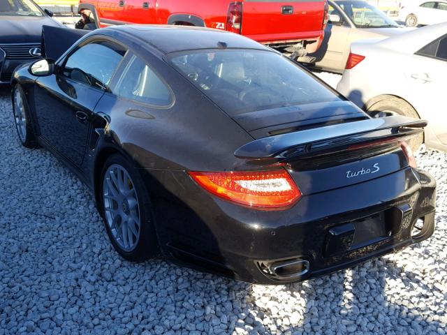 WP0AD2A92DS766100 - 2013 PORSCHE 911 TURBO/ BLACK photo 3