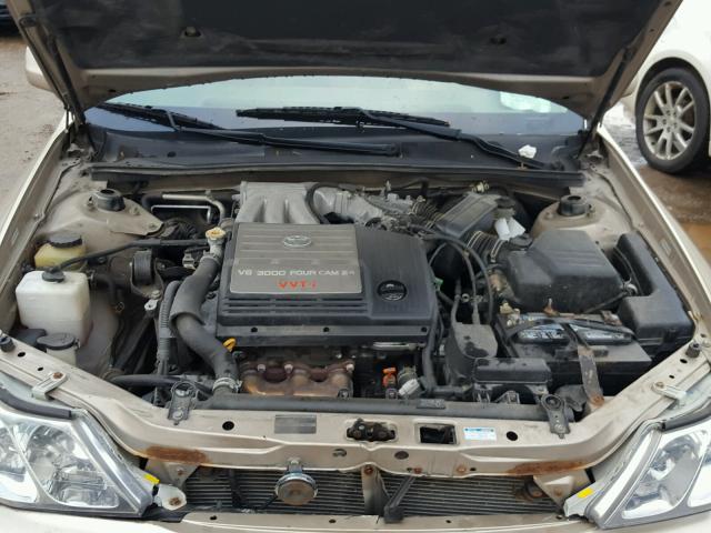 4T1BF28B43U275310 - 2003 TOYOTA AVALON XL BEIGE photo 7