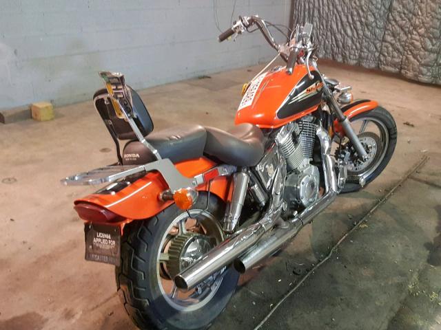 1HFSC1808WA200756 - 1998 HONDA VT1100 C ORANGE photo 4