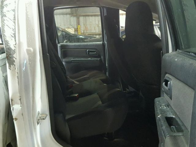 1GCDT13E188176221 - 2008 CHEVROLET COLORADO WHITE photo 6