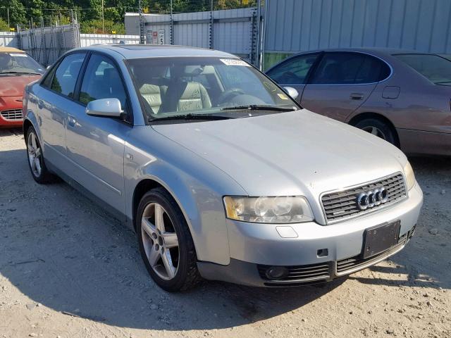 WAULC68E04A077214 - 2004 AUDI A4 1.8T QU BLUE photo 1