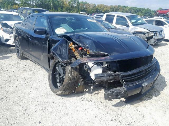 2C3CDXBG9JH186210 - 2018 DODGE CHARGER SX BLACK photo 1