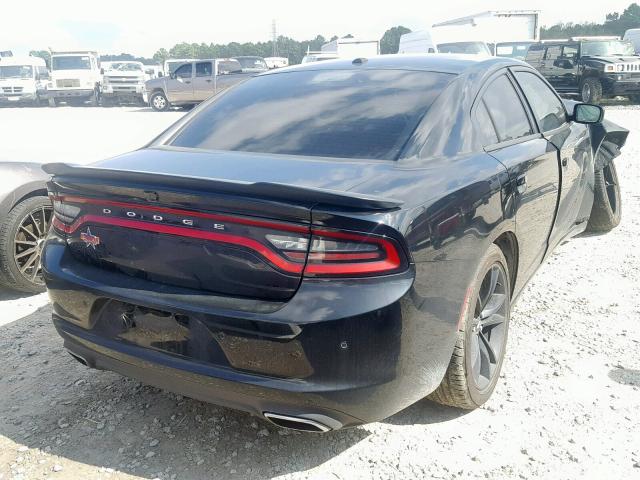 2C3CDXBG9JH186210 - 2018 DODGE CHARGER SX BLACK photo 4