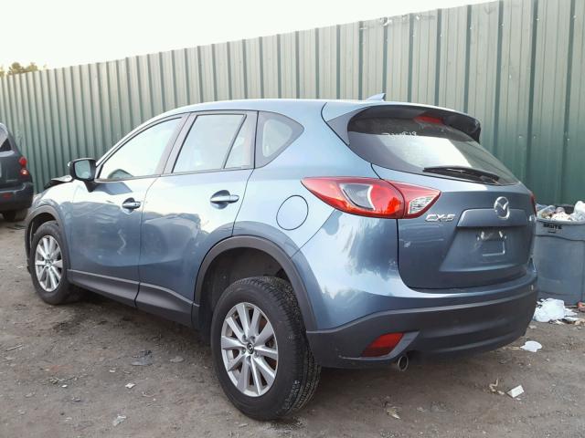 JM3KE2BY3G0651682 - 2016 MAZDA CX-5 SPORT BLUE photo 3