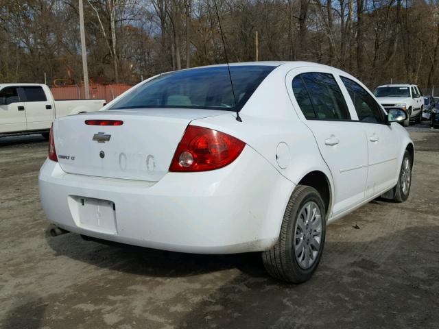 1G1AD5F5XA7179934 - 2010 CHEVROLET COBALT 1LT WHITE photo 4