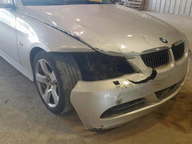 WBAVB33596KR76913 - 2006 BMW 330 I SILVER photo 9