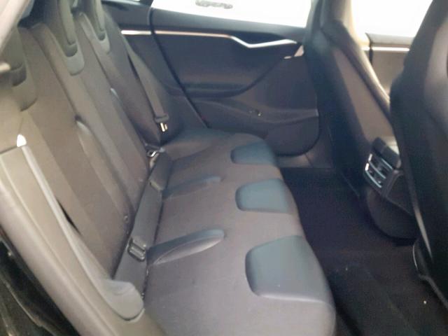 5YJSA1H15EFP43772 - 2014 TESLA MODEL S შავი ფოტო 6