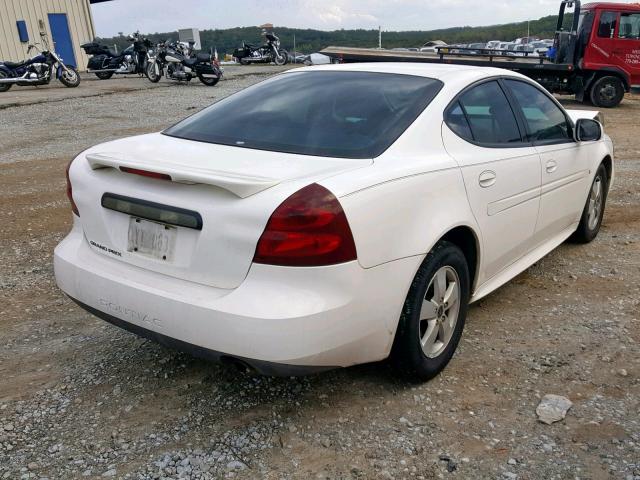 2G2WP552661159488 - 2006 PONTIAC GRAND PRIX WHITE photo 4