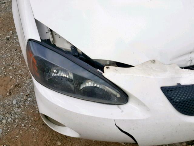 2G2WP552661159488 - 2006 PONTIAC GRAND PRIX WHITE photo 9