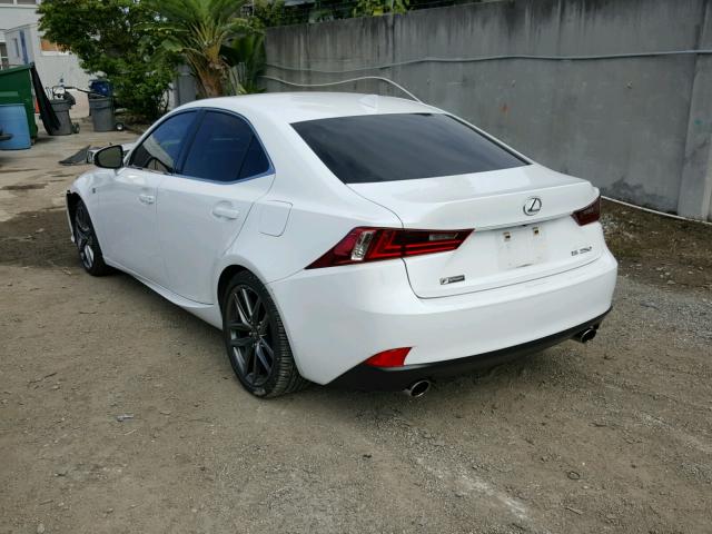 JTHBF1D27F5044015 - 2015 LEXUS IS 250 WHITE photo 3