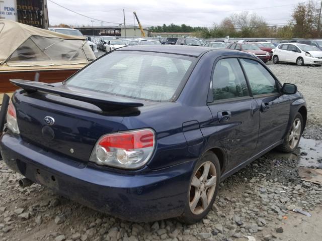 JF1GD67666H512393 - 2006 SUBARU IMPREZA 2. BLUE photo 4