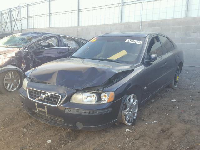 YV1RH592362513106 - 2006 VOLVO S60 2.5T BLUE photo 2