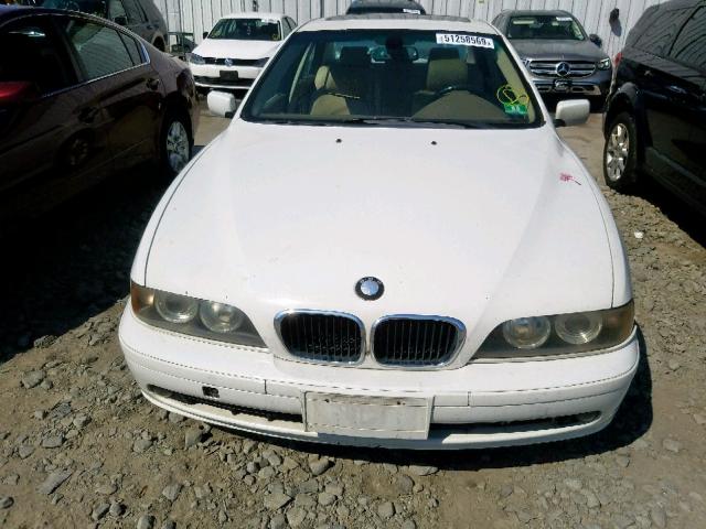 WBADT43463G030420 - 2003 BMW 525 I AUTO WHITE photo 9