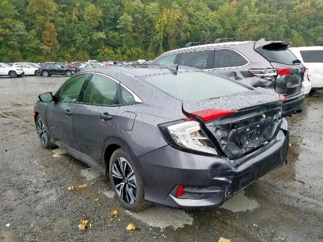 JHMFC1F74JX034185 - 2018 HONDA CIVIC EXL 灰色 照片 3