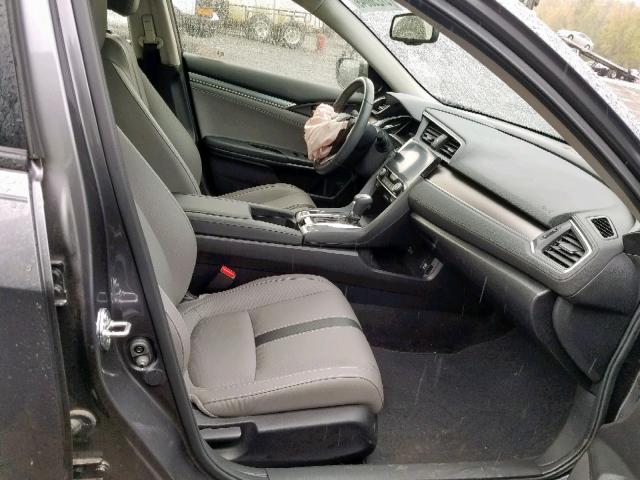 JHMFC1F74JX034185 - 2018 HONDA CIVIC EXL 灰色 照片 5