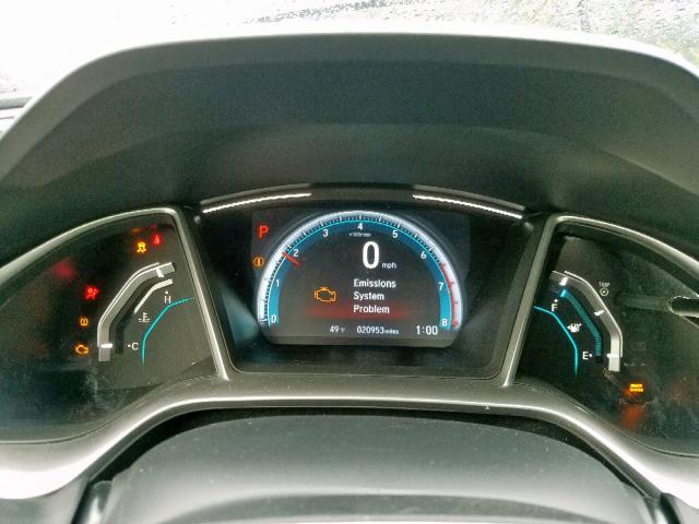 JHMFC1F74JX034185 - 2018 HONDA CIVIC EXL 灰色 照片 8