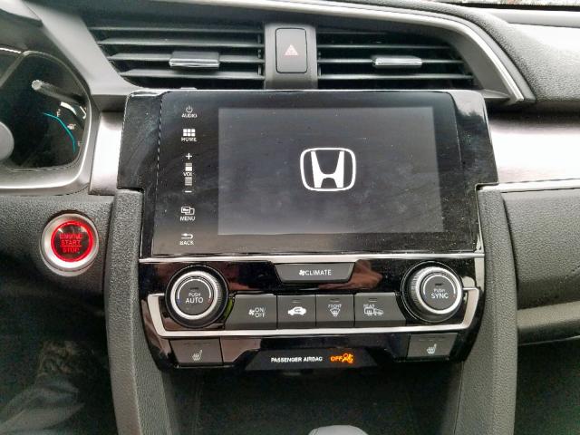 JHMFC1F74JX034185 - 2018 HONDA CIVIC EXL 灰色 照片 9