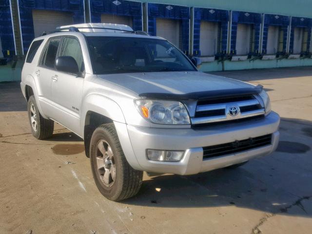 JTEBU14R858030671 - 2005 TOYOTA 4RUNNER SR SILVER photo 1