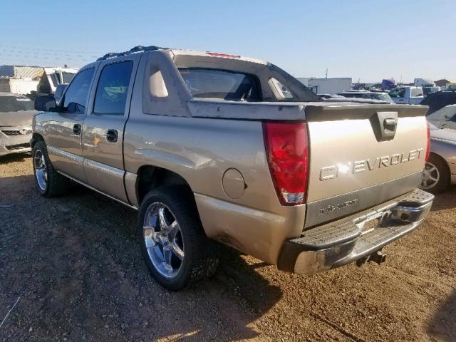 3GNEC12Z36G120241 - 2006 CHEVROLET AVALANCHE GOLD photo 3