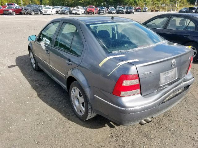 3VWRE69M34M055902 - 2004 VOLKSWAGEN JETTA GL GRAY photo 3