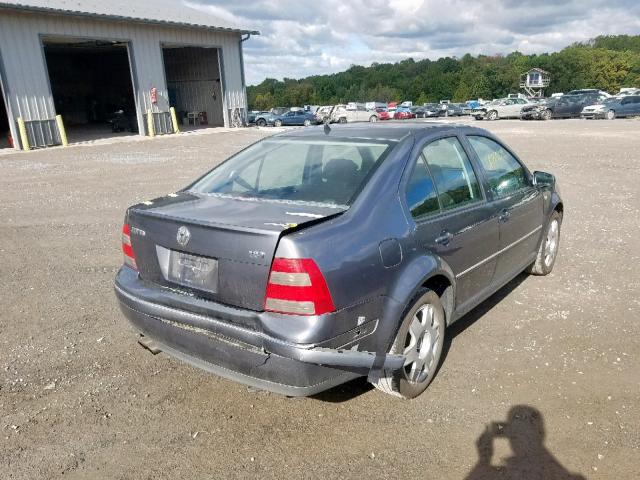 3VWRE69M34M055902 - 2004 VOLKSWAGEN JETTA GL GRAY photo 4