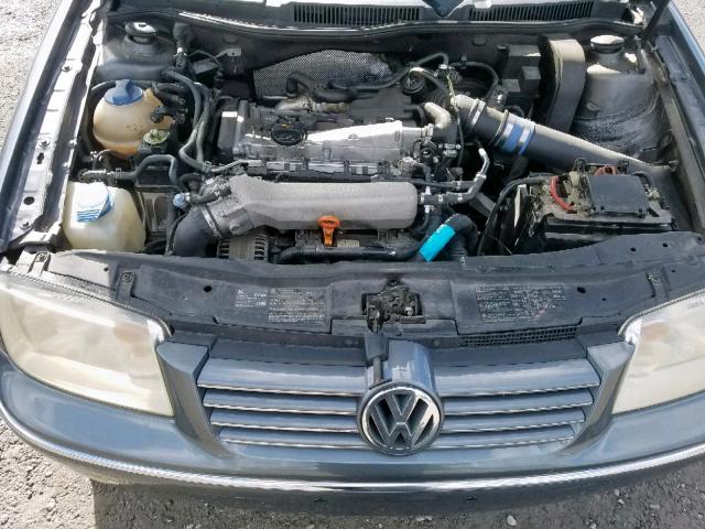 3VWRE69M34M055902 - 2004 VOLKSWAGEN JETTA GL GRAY photo 7