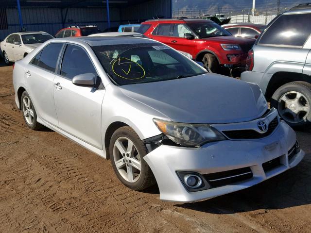 4T1BF1FK5CU145887 - 2012 TOYOTA CAMRY BASE SILVER photo 1