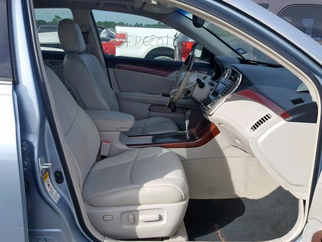 4T1BK3DB4BU403888 - 2011 TOYOTA AVALON BAS Mavi foto 5
