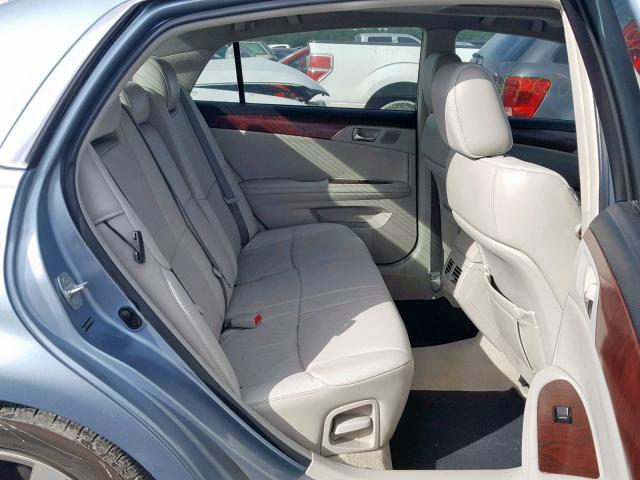 4T1BK3DB4BU403888 - 2011 TOYOTA AVALON BAS Mavi foto 6