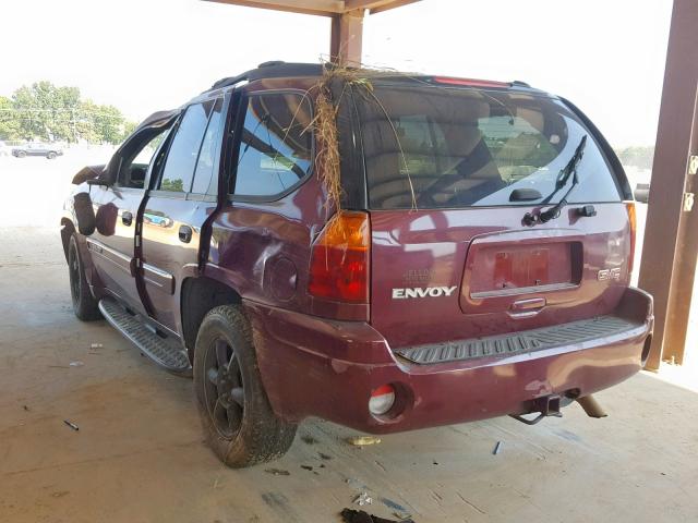 1GKDS13S622382559 - 2002 GMC ENVOY MAROON photo 3