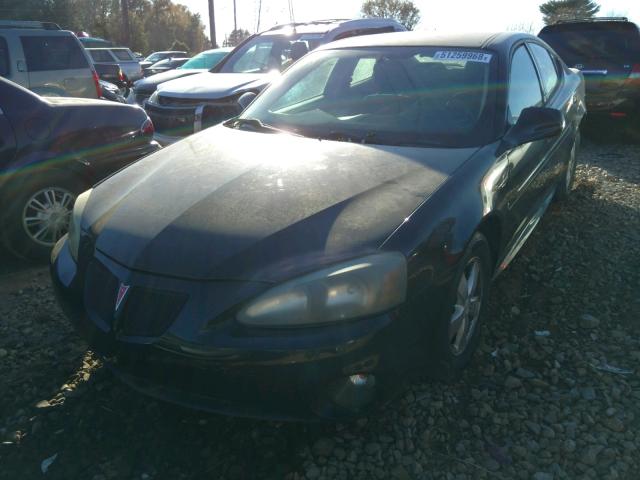 2G2WP552381105424 - 2008 PONTIAC GRAND PRIX BLACK photo 2