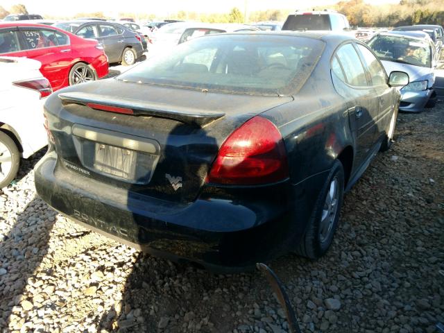 2G2WP552381105424 - 2008 PONTIAC GRAND PRIX BLACK photo 4