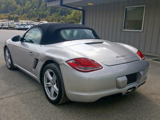 WP0CA2A86BS710232 - 2011 PORSCHE BOXSTER SILVER photo 3