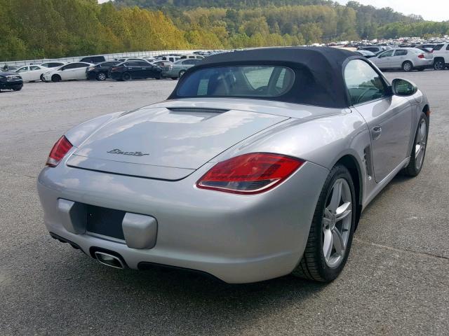 WP0CA2A86BS710232 - 2011 PORSCHE BOXSTER SILVER photo 4