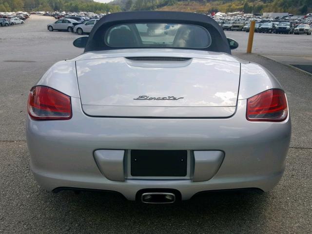 WP0CA2A86BS710232 - 2011 PORSCHE BOXSTER SILVER photo 6