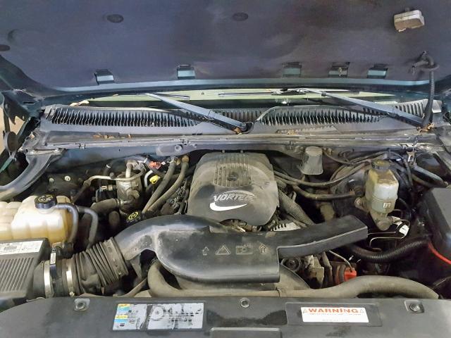 1GKEK13ZX2J255630 - 2002 GMC YUKON GREEN photo 7