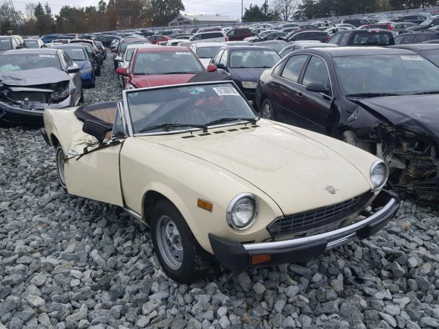 124CS20150344 - 1979 FIAT SPIDER BEIGE photo 1