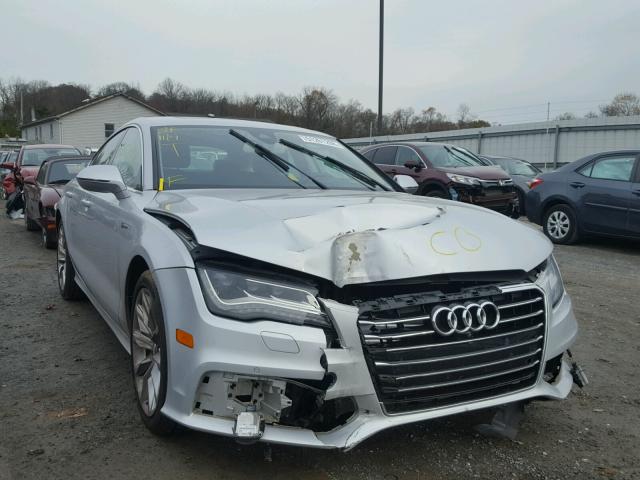 WAU3GAFC0DN019346 - 2013 AUDI A7 PRESTIG SILVER photo 1