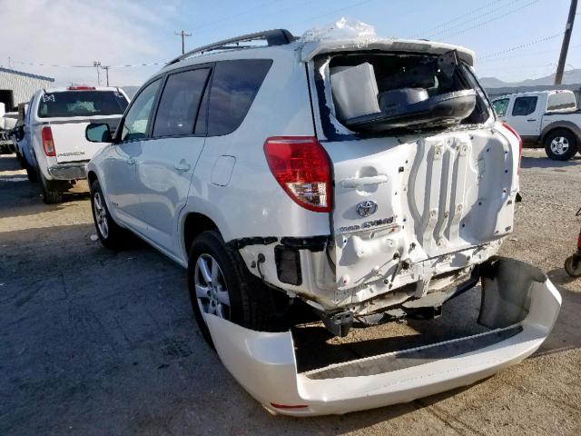 JTMBK34V165009974 - 2006 TOYOTA RAV4 LIMIT WHITE photo 3