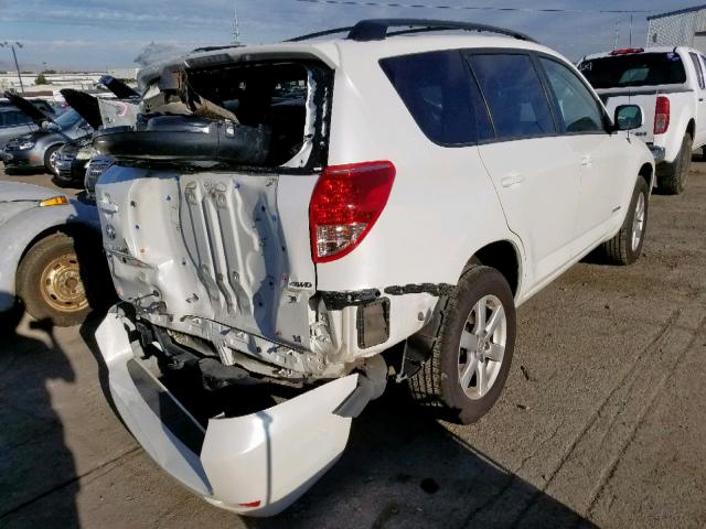 JTMBK34V165009974 - 2006 TOYOTA RAV4 LIMIT WHITE photo 4