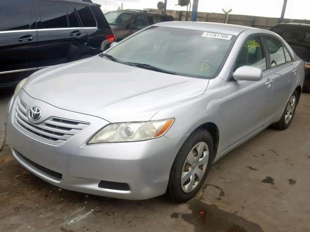 4T1BE46K98U782597 - 2008 TOYOTA CAMRY CE SILVER photo 2