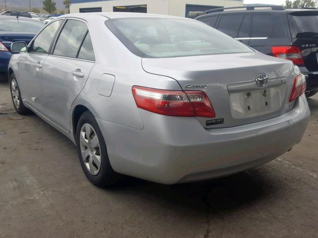 4T1BE46K98U782597 - 2008 TOYOTA CAMRY CE SILVER photo 3