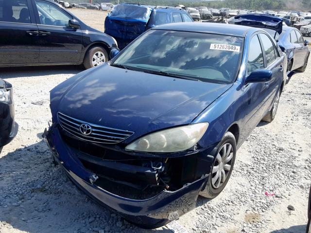 4T1BE32K66U130162 - 2006 TOYOTA CAMRY LE BLUE photo 2