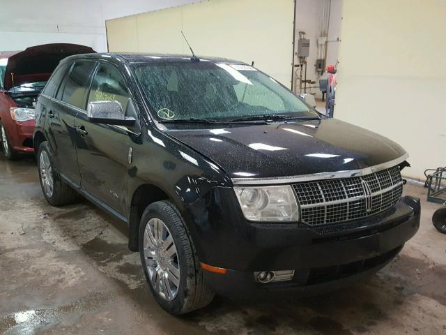 2LMDU88C48BJ01426 - 2008 LINCOLN MKX BLACK photo 1