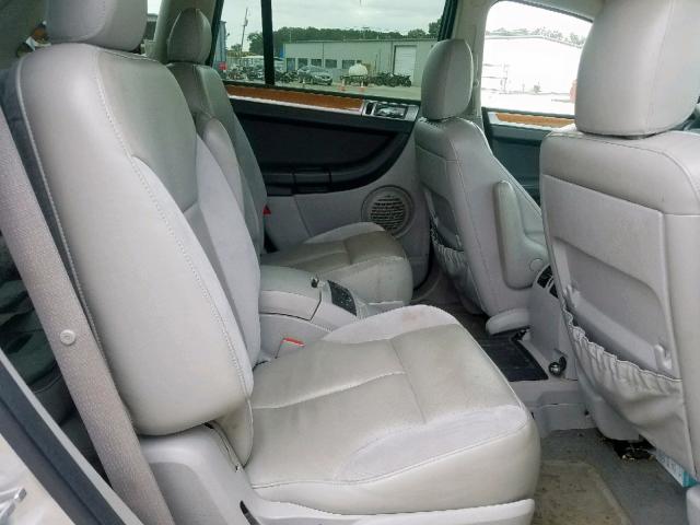 2A8GM78X47R365366 - 2007 CHRYSLER PACIFICA L SILVER photo 6