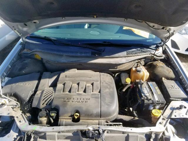 2A8GM78X47R365366 - 2007 CHRYSLER PACIFICA L SILVER photo 7