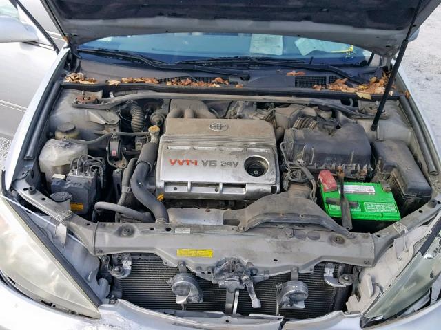 4T1BF30K54U570533 - 2004 TOYOTA CAMRY LE SILVER photo 7